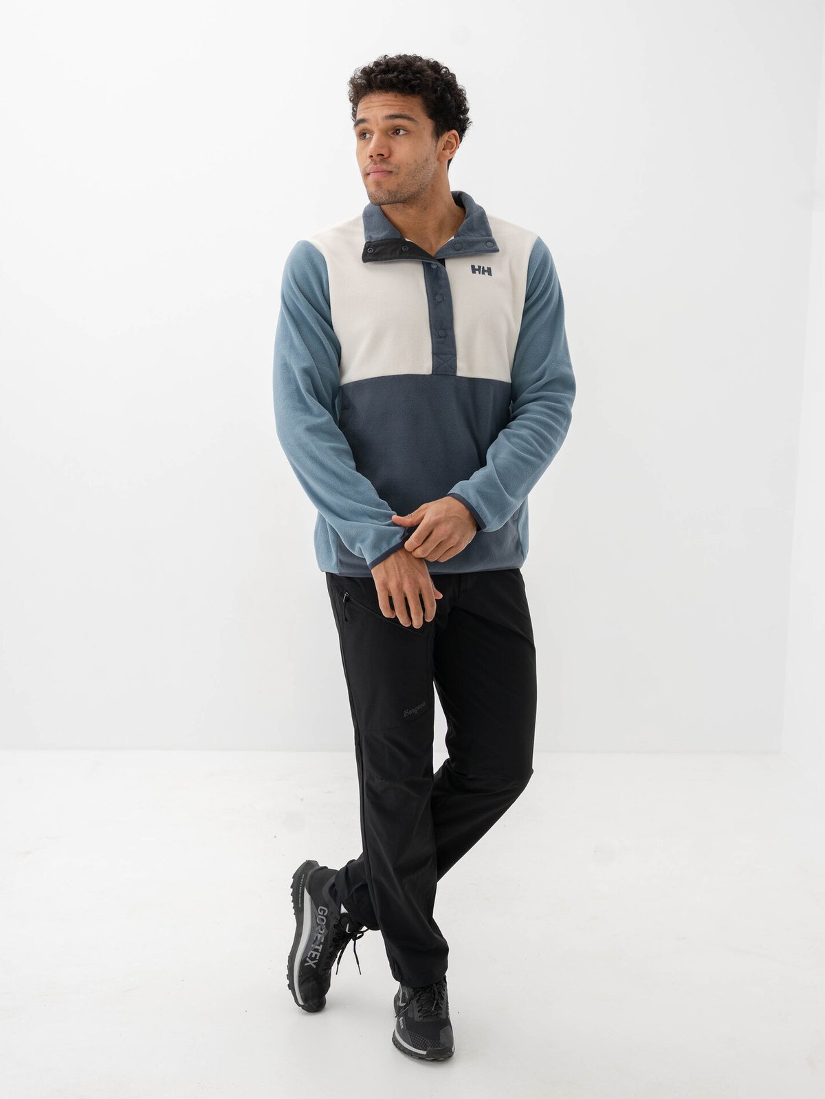 Helly Hansen Daybreaker Snap Pullover Washed Navy