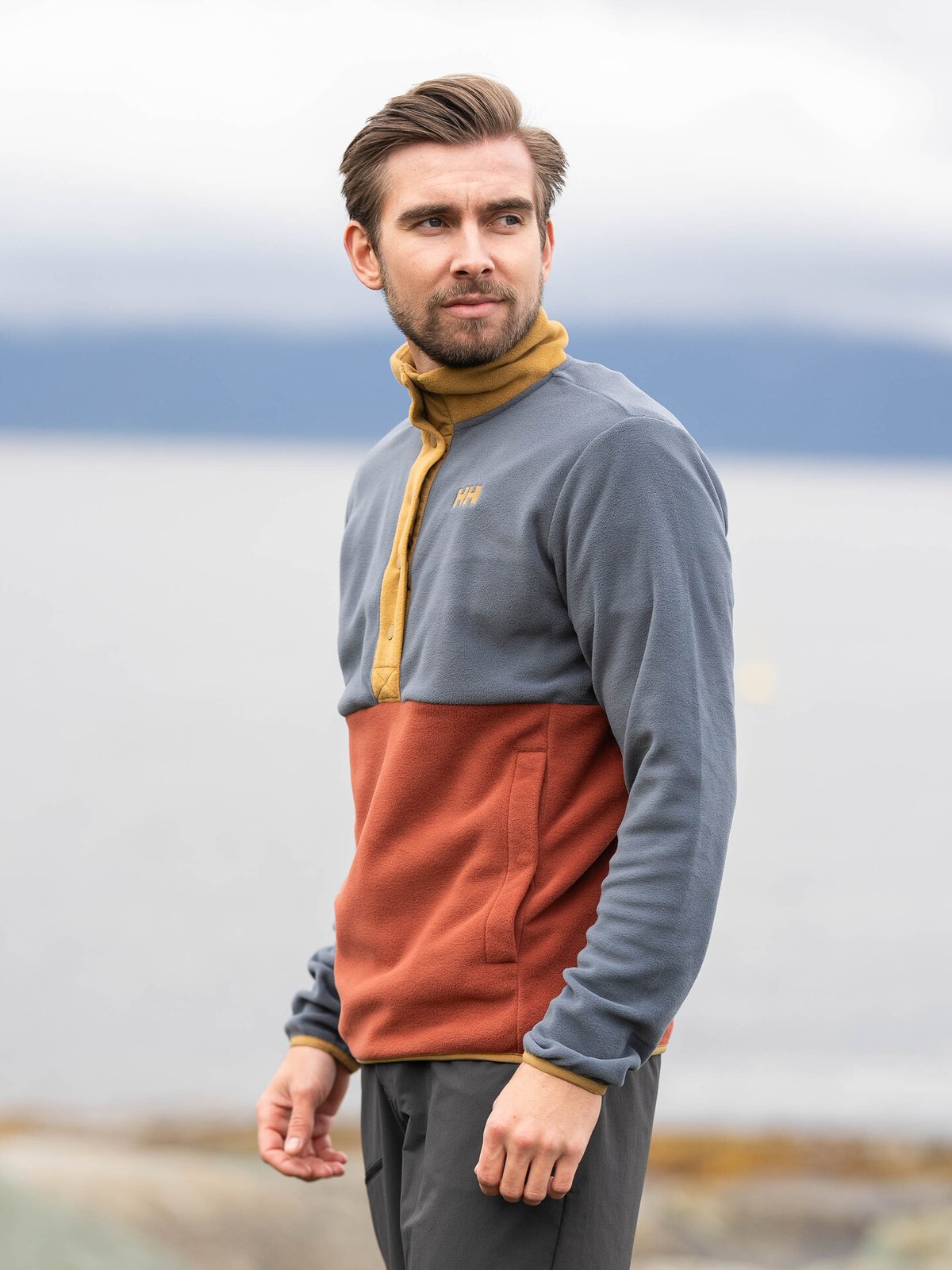 Helly Hansen Daybreaker Snap Pullover Alpine Frost