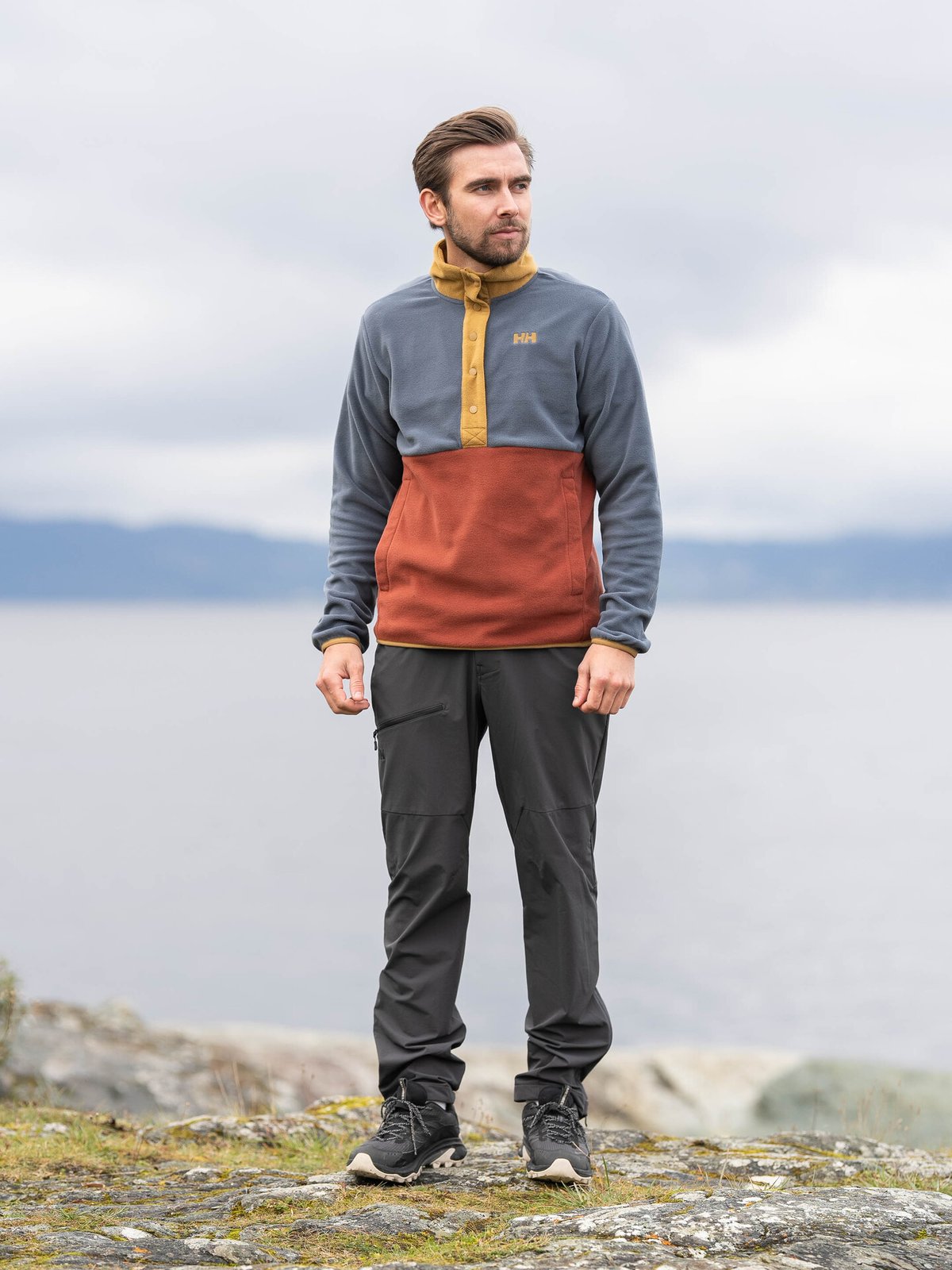 Helly Hansen Daybreaker Snap Pullover Alpine Frost