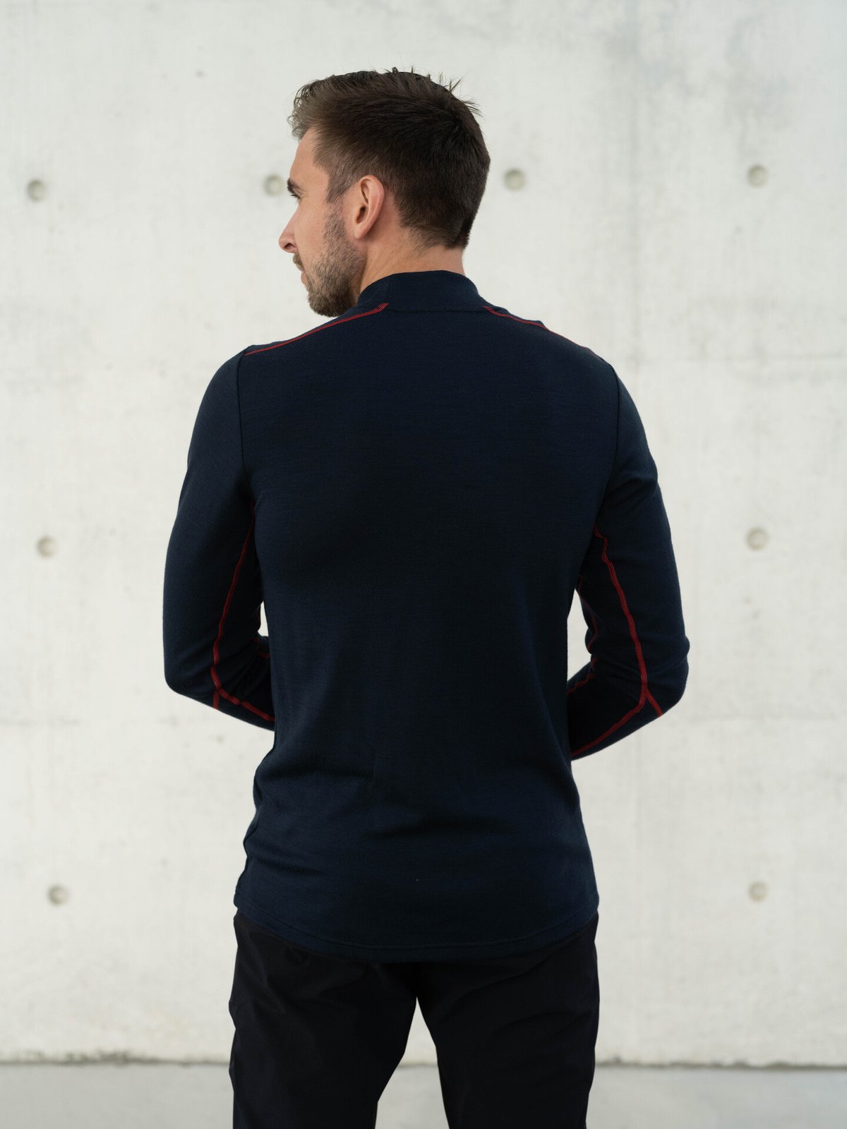 Helly Hansen Lifa Merino Mid with Logo Navy