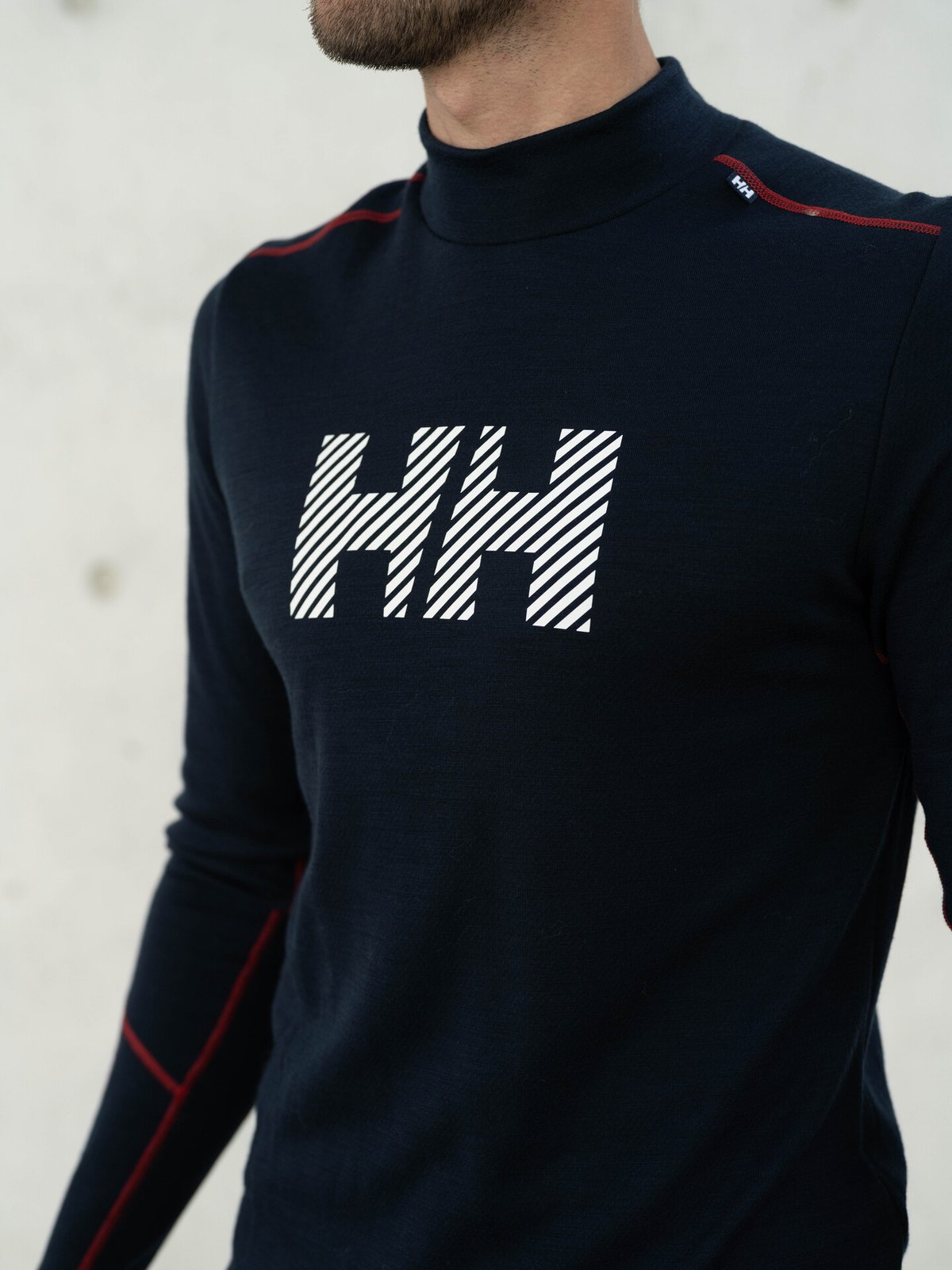 Helly Hansen Lifa Merino Mid with Logo Navy