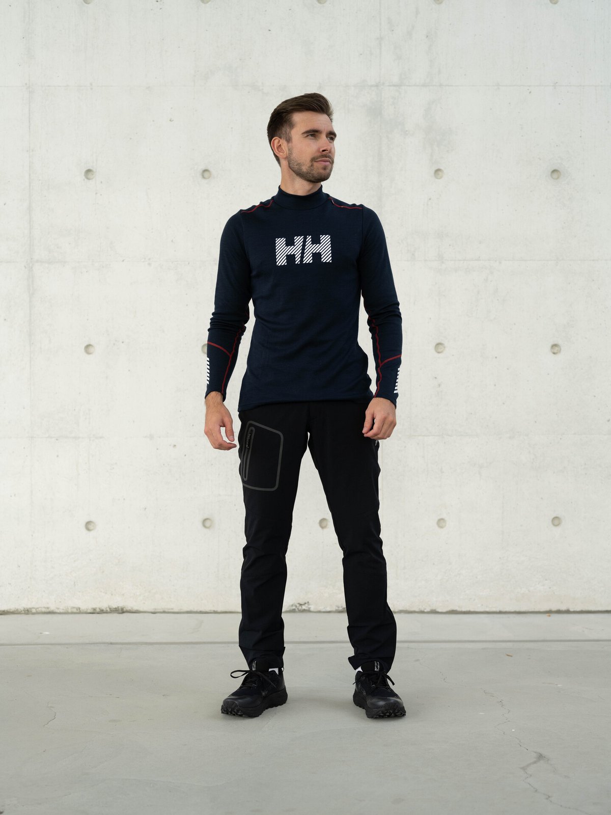 Helly Hansen Lifa Merino Mid with Logo Navy