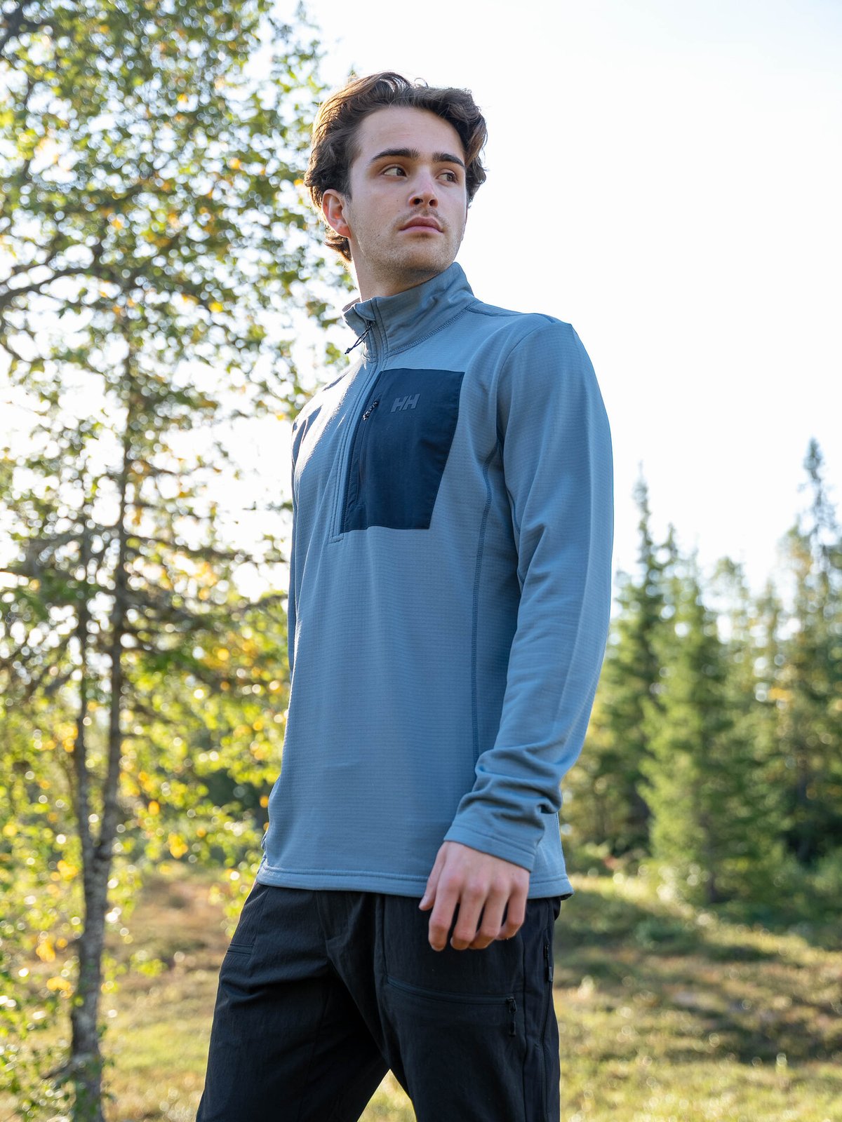 Helly Hansen Versalite 1/2 Zip Fleece Washed Navy