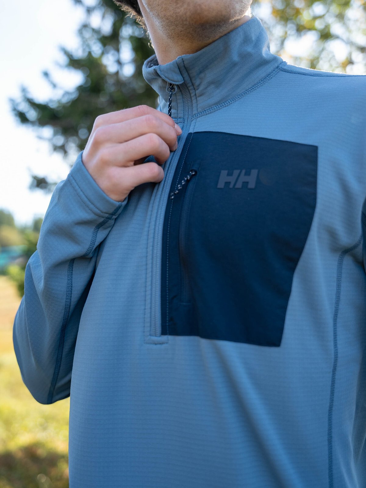 Helly Hansen Versalite 1/2 Zip Fleece Washed Navy