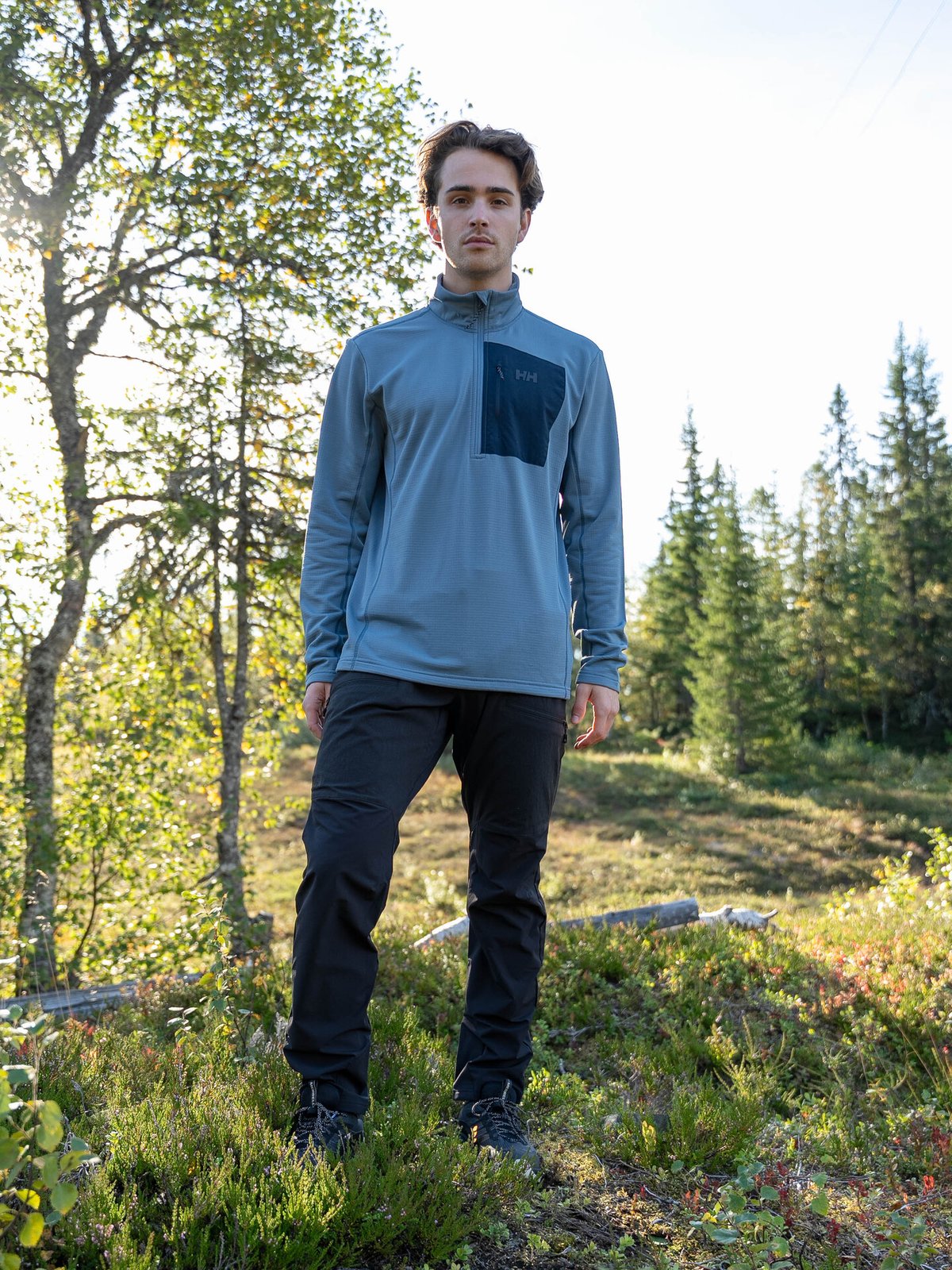 Helly Hansen Versalite 1/2 Zip Fleece Washed Navy