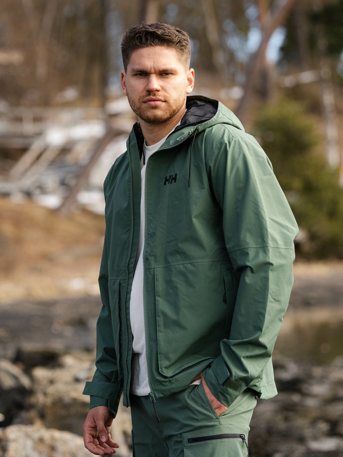 Helly Hansen Move Rain Jacket Spruce