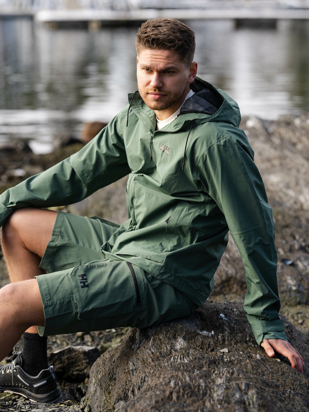 Helly Hansen Move Qd Shorts 2.0 Spruce