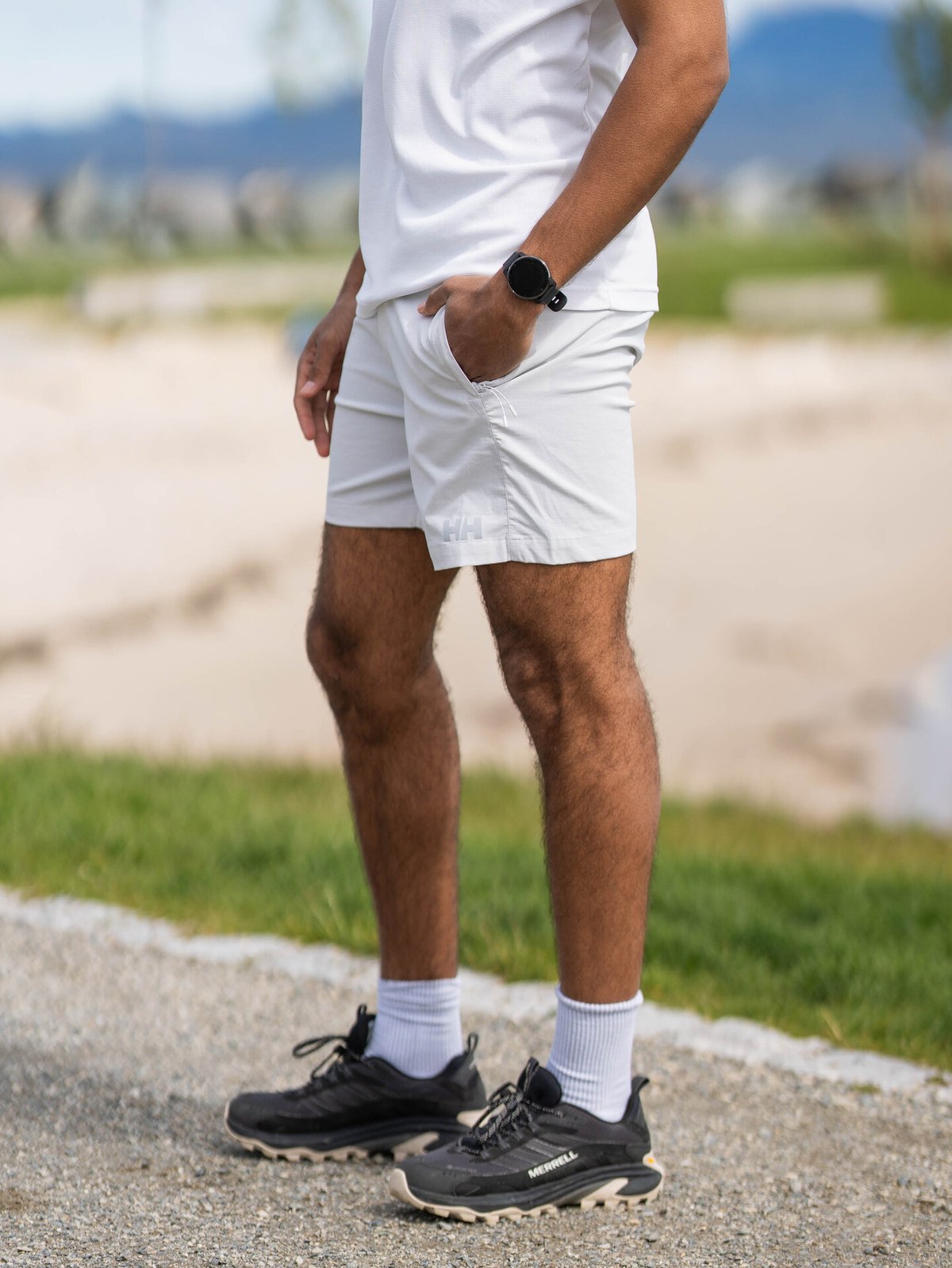 Helly Hansen Move Qd 6" Shorts Nimbus Cloud