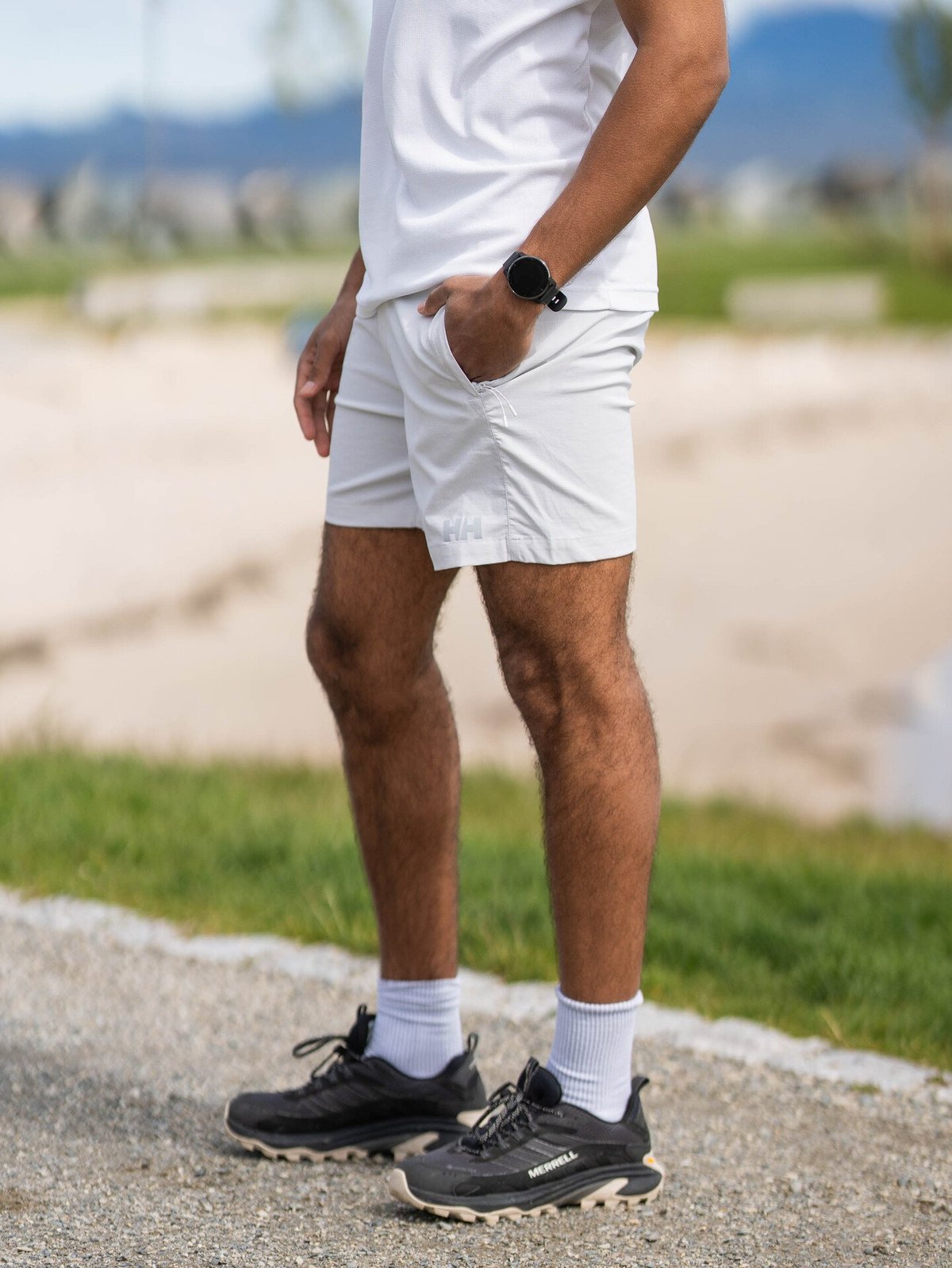 Helly Hansen Move Qd 6" Shorts Nimbus Cloud