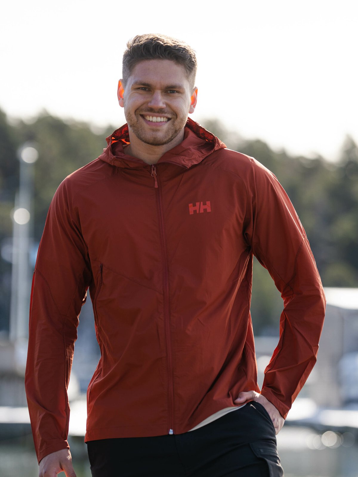 Helly Hansen Rapide Windbreaker Jacket Deep Canyon