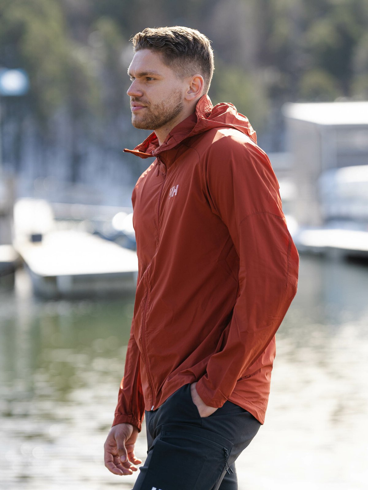 Helly Hansen Rapide Windbreaker Jacket Deep Canyon