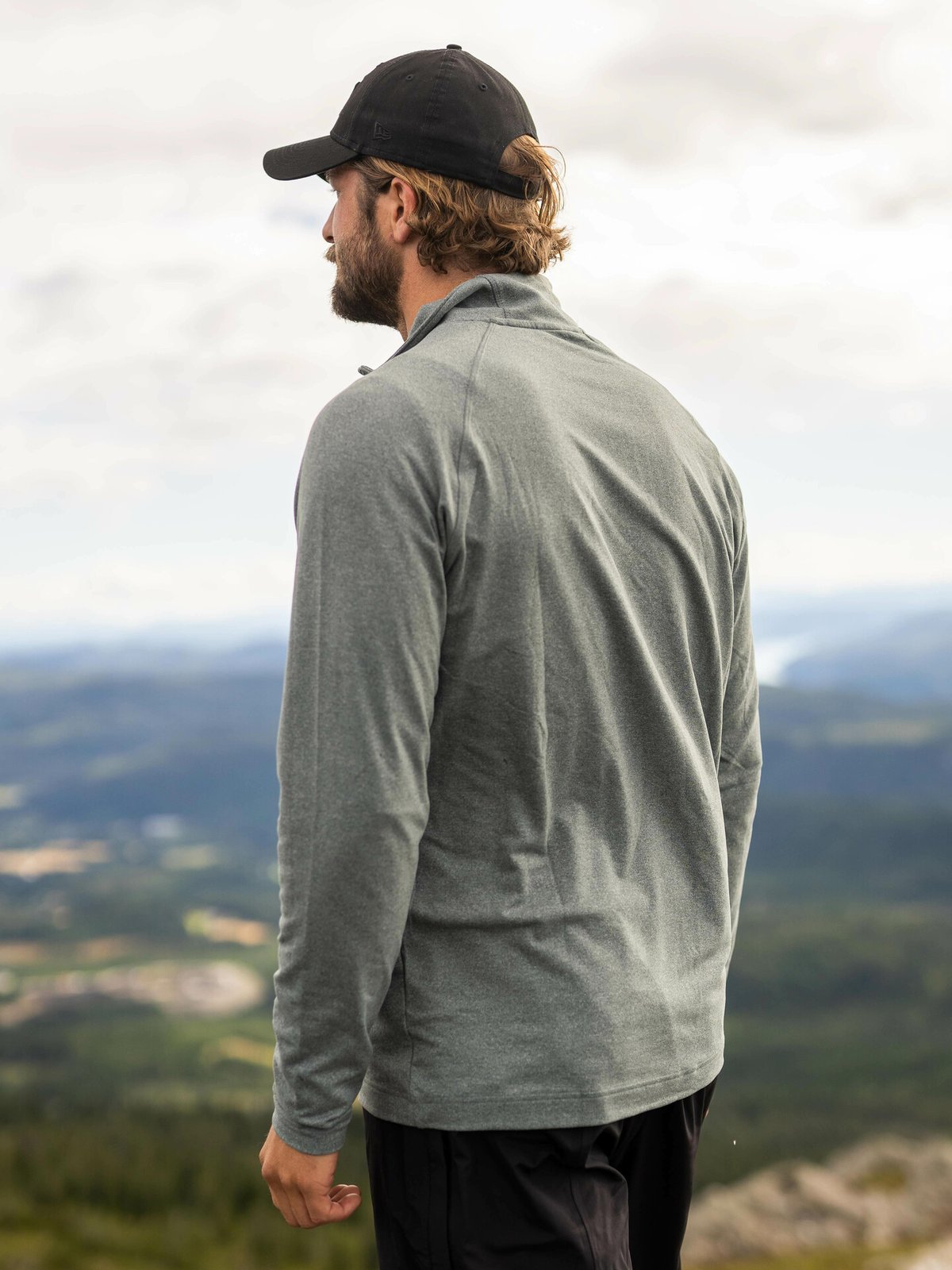 Helly Hansen Verglas 1/2 Zip Darkest Spruce