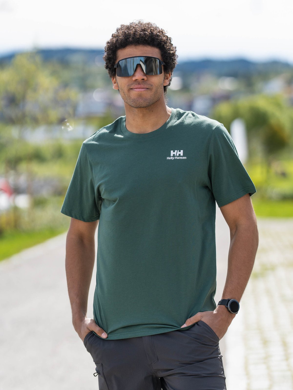 Helly Hansen Nord Graphic T-Shirt Jungle Green