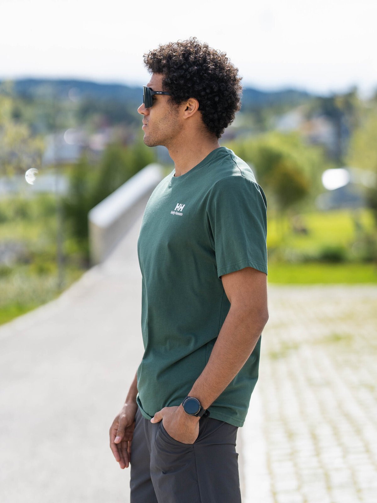 Helly Hansen Nord Graphic T-Shirt Jungle Green