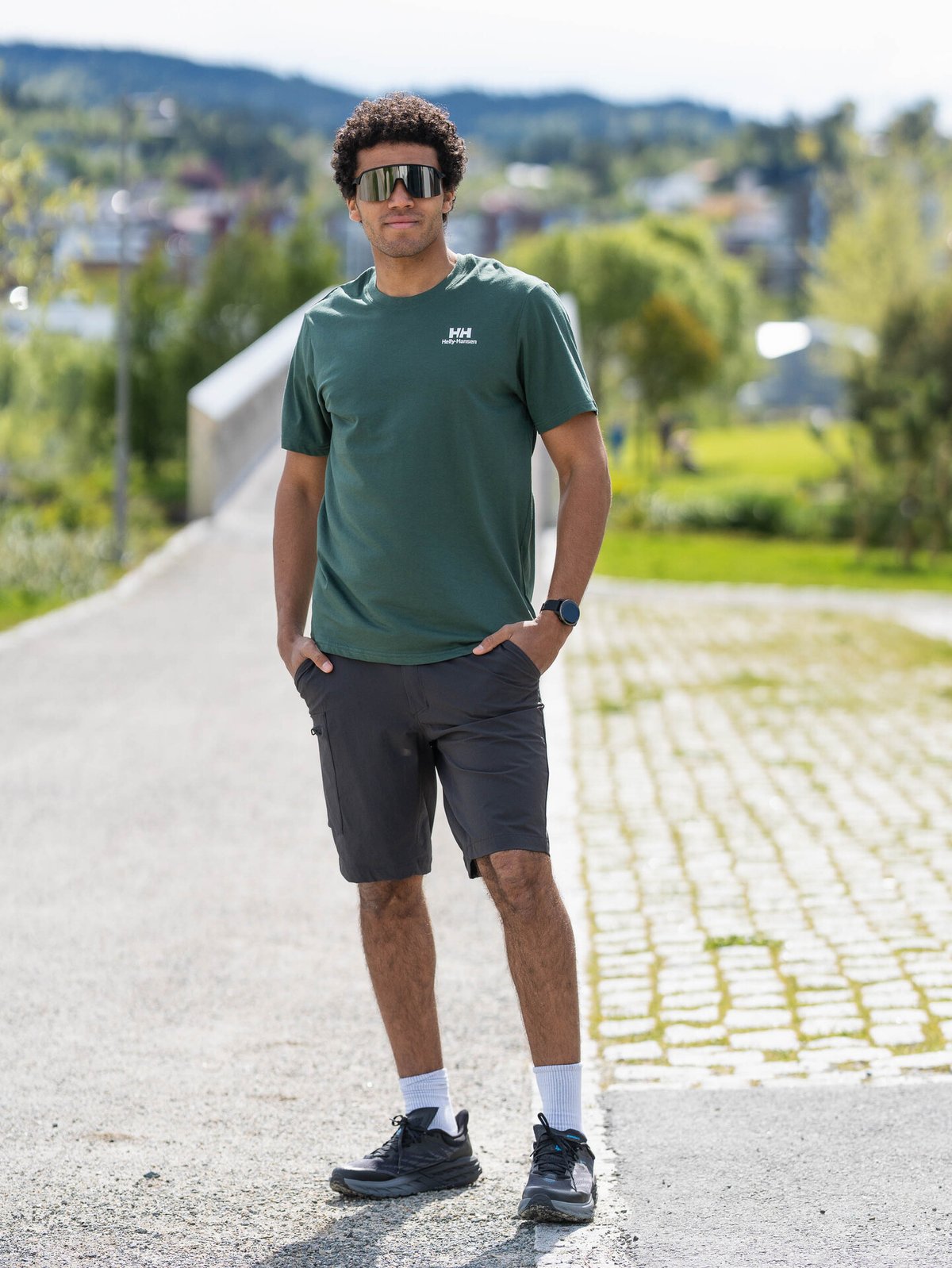 Helly Hansen Nord Graphic T-Shirt Jungle Green