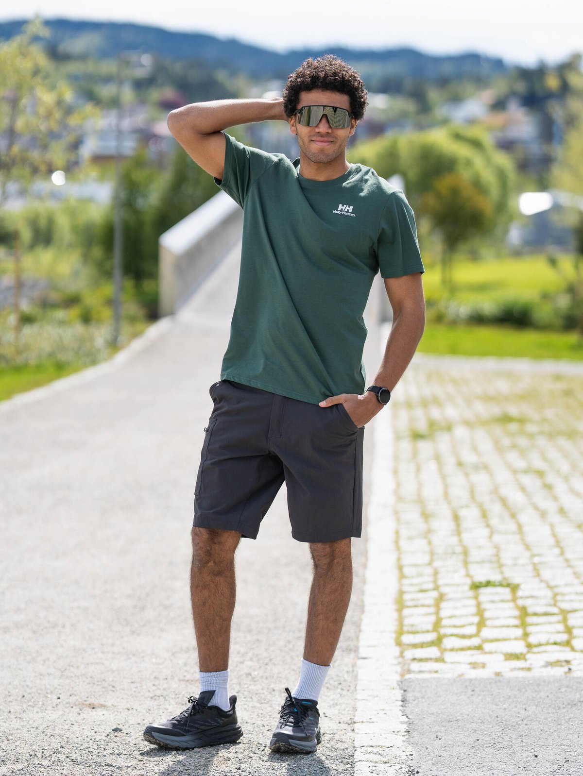 Helly Hansen Nord Graphic T-Shirt Jungle Green