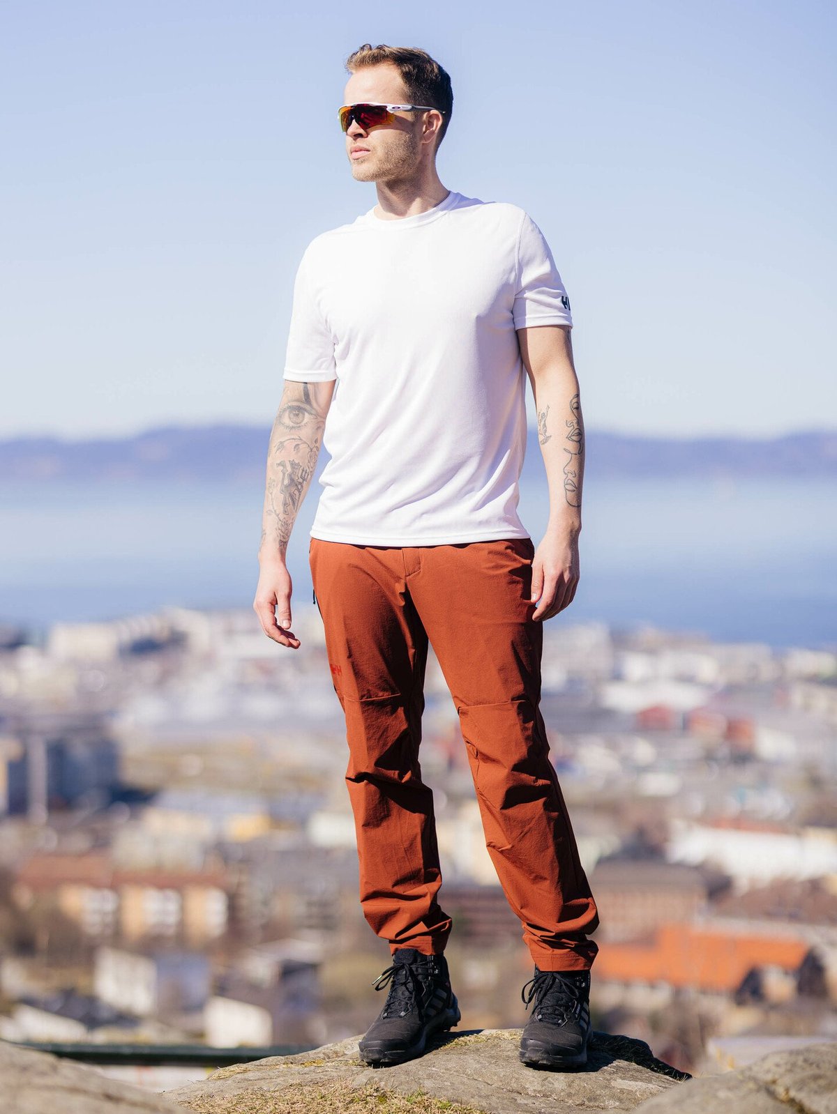 Helly Hansen Rask Light Softshell Pant Iron Oxide