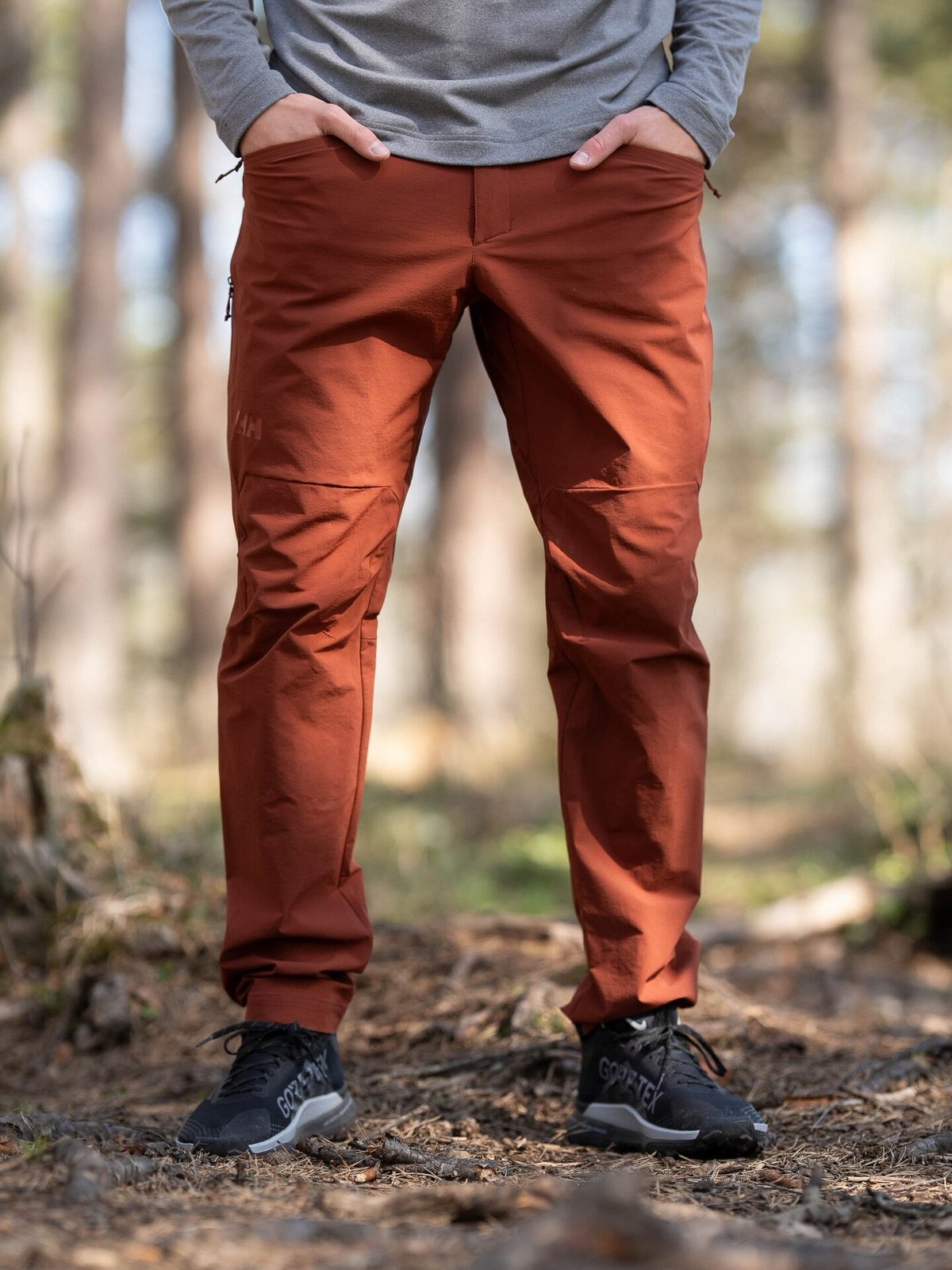 Helly Hansen Rask Light Softshell Pant Iron Oxide