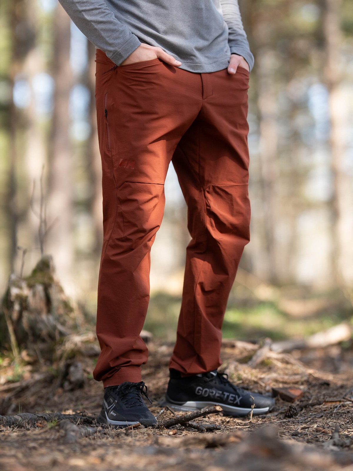 Helly Hansen Rask Light Softshell Pant Iron Oxide