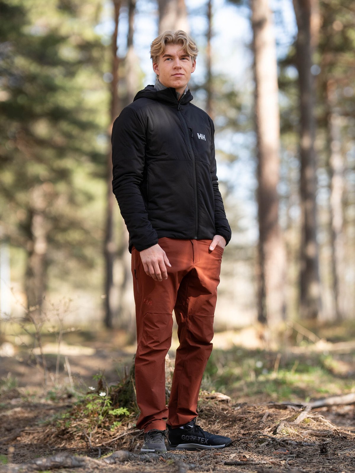 Helly Hansen Rask Light Softshell Pant Iron Oxide