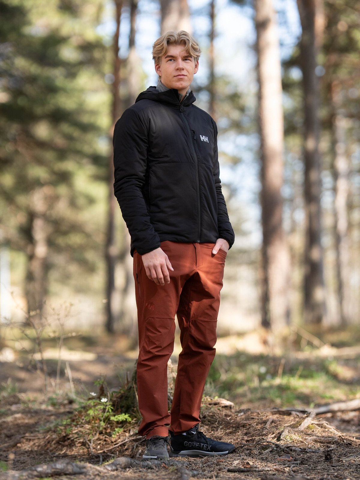 Helly Hansen Rask Light Softshell Pant Iron Oxide