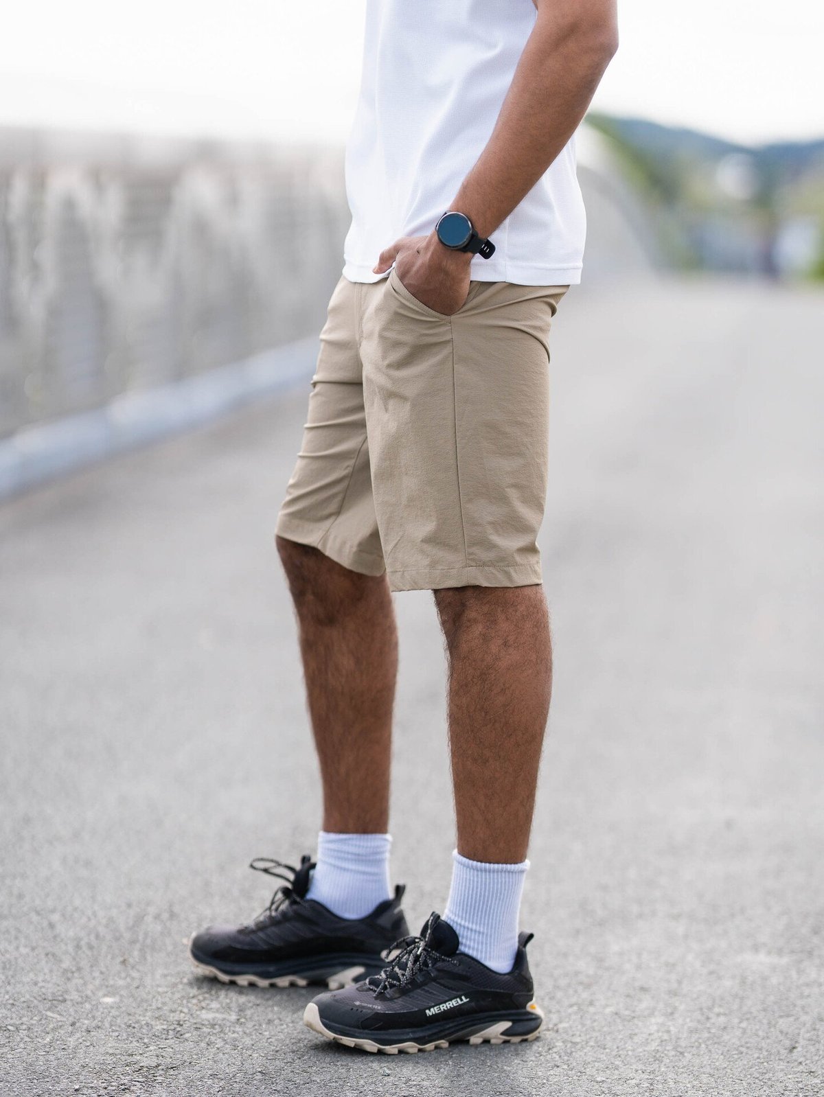 Helly Hansen Brono Softshell Shorts Pebble