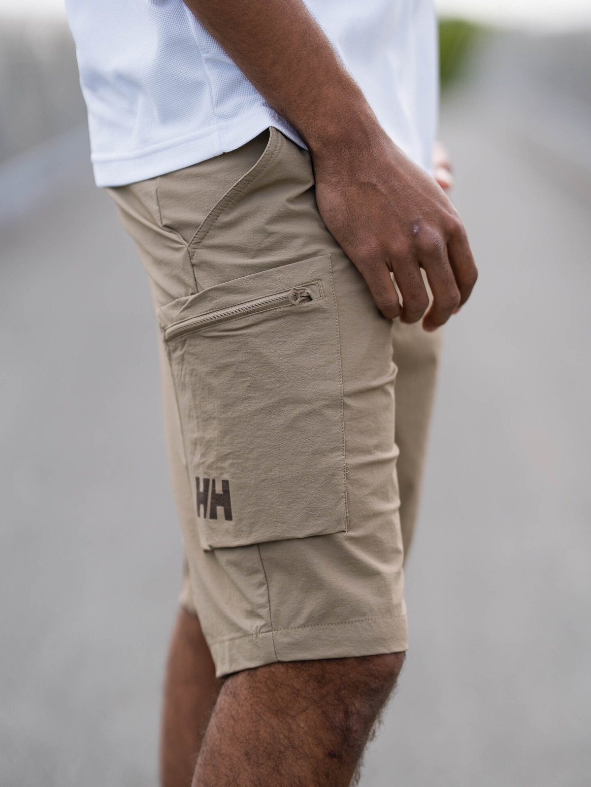 Helly Hansen Brono Softshell Shorts Pebble
