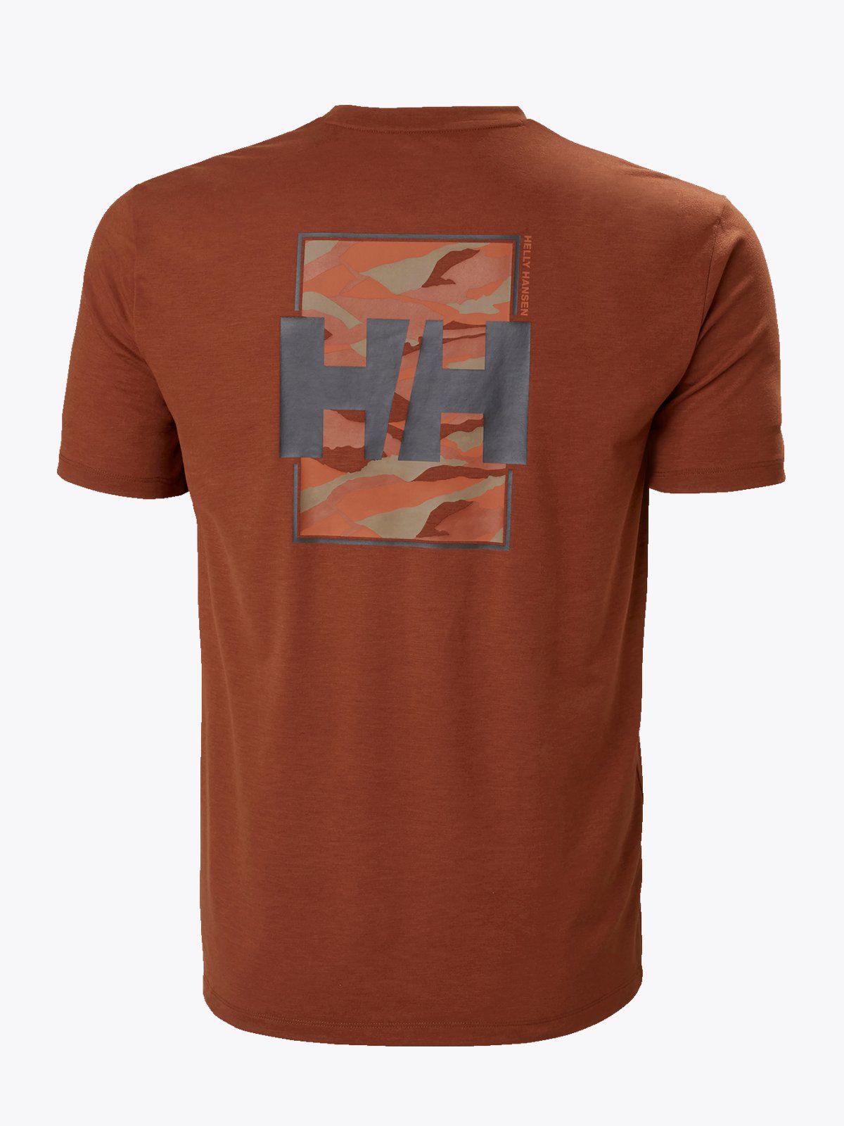 Helly Hansen Skog Recycled Graphic T-Shirt Iron Oxide
