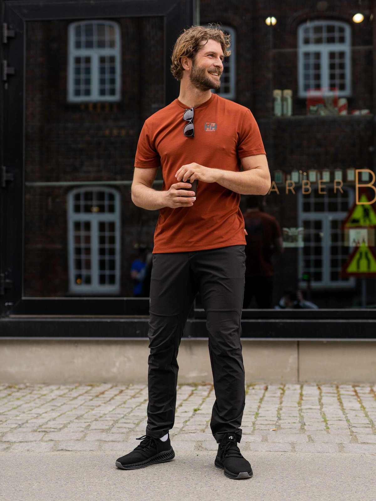 Helly Hansen Skog Recycled Graphic T-Shirt Iron Oxide