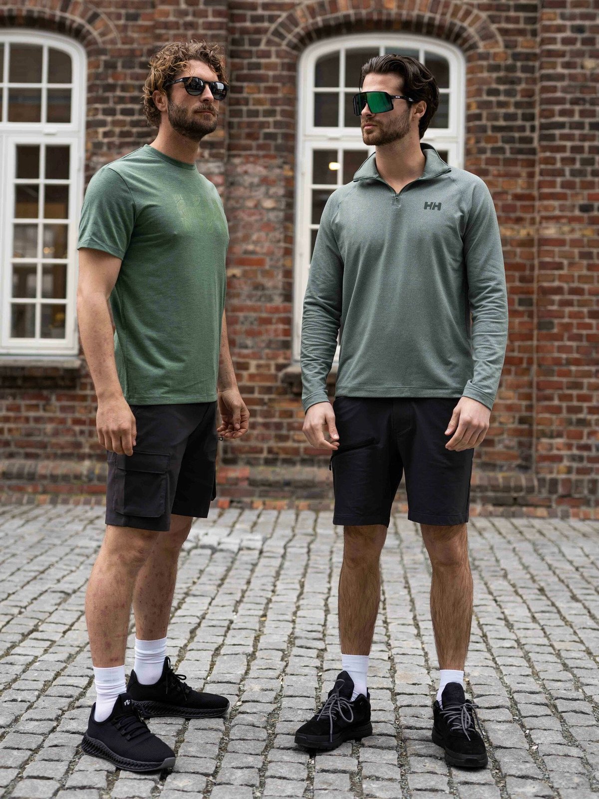 Helly Hansen Skog Recycled Graphic T-Shirt Spruce Melange