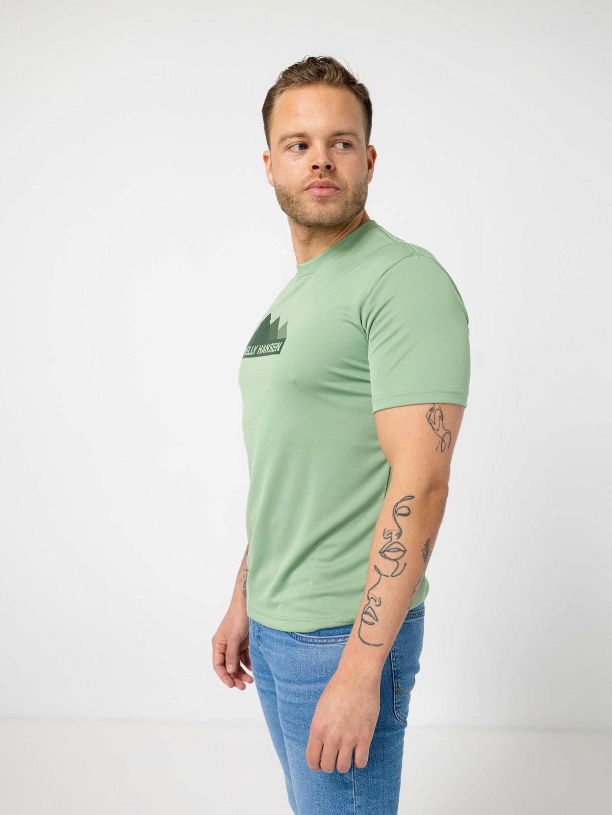 Helly Hansen HH Tech Graphic T-Shirt Jade 2.0