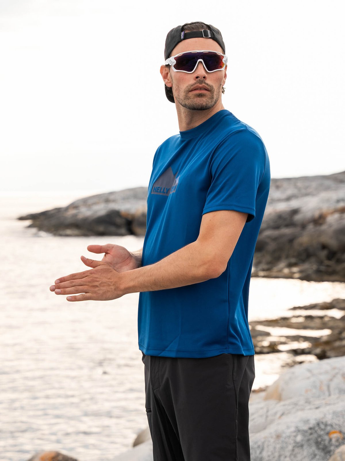 Helly Hansen HH Tech Graphic T-Shirt Deep Fjord