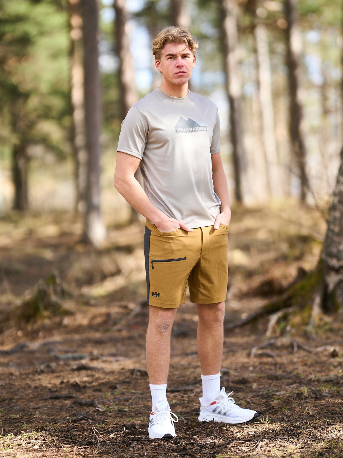 Helly Hansen HH Tech Graphic T-Shirt Grå