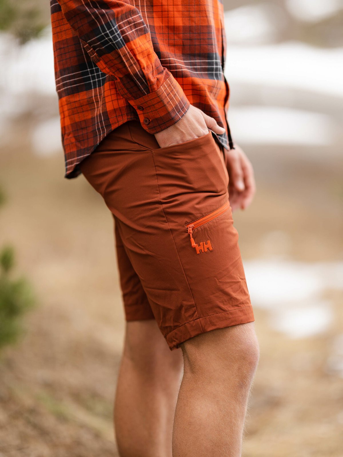 Helly Hansen Blaze Softshell  Shorts Iron Oxide
