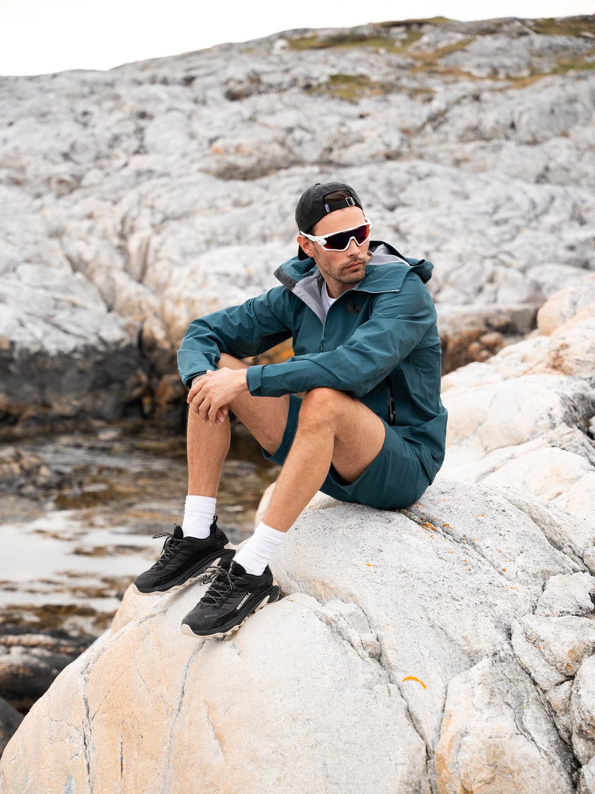 Helly Hansen Blaze Softshell Shorts Dark Creek