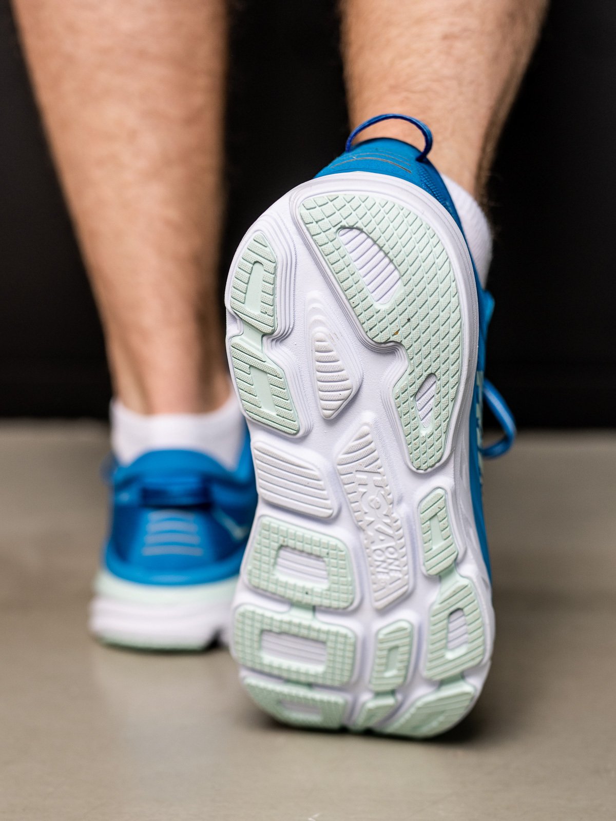 Hoka One One Bondi 7 M Ibiza Blue / Blue Glass