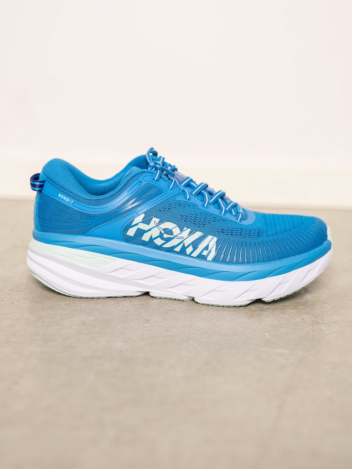 Hoka One One Bondi 7 M Ibiza Blue / Blue Glass