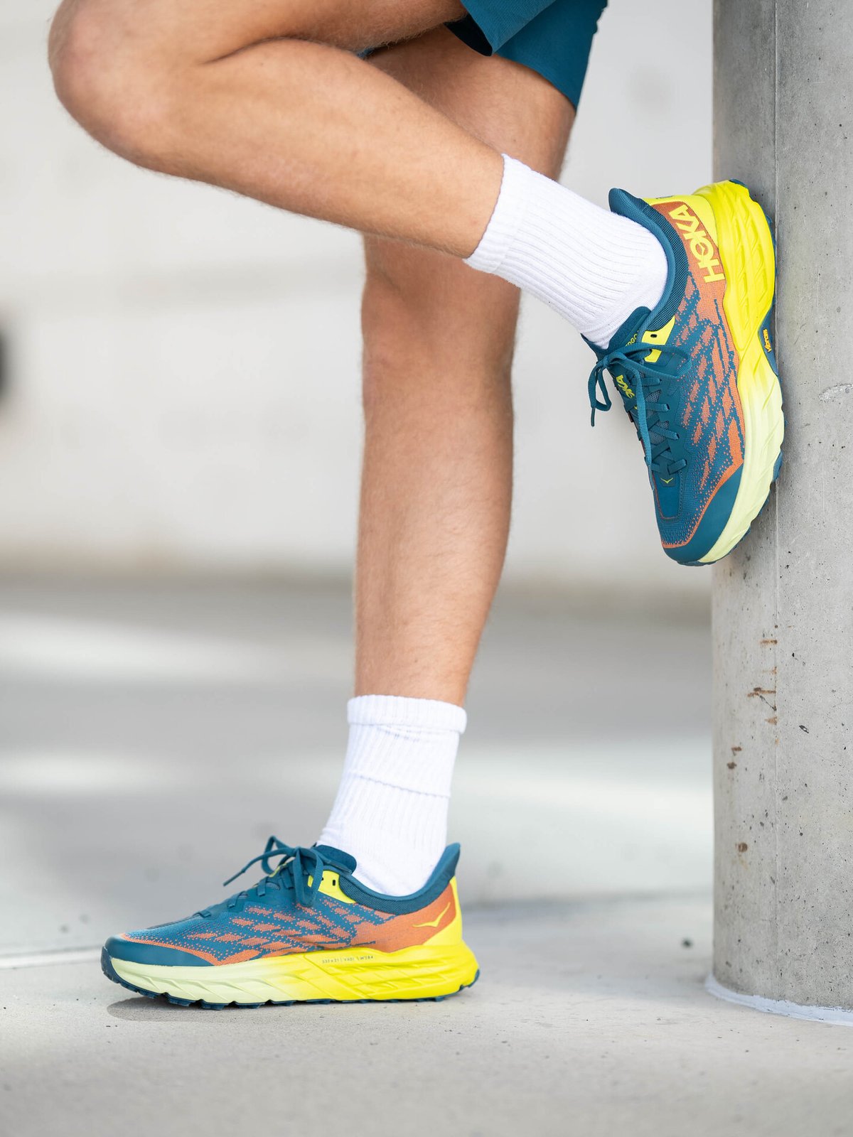 Hoka Speedgoat 5 Blue Coral / Evening Primrose