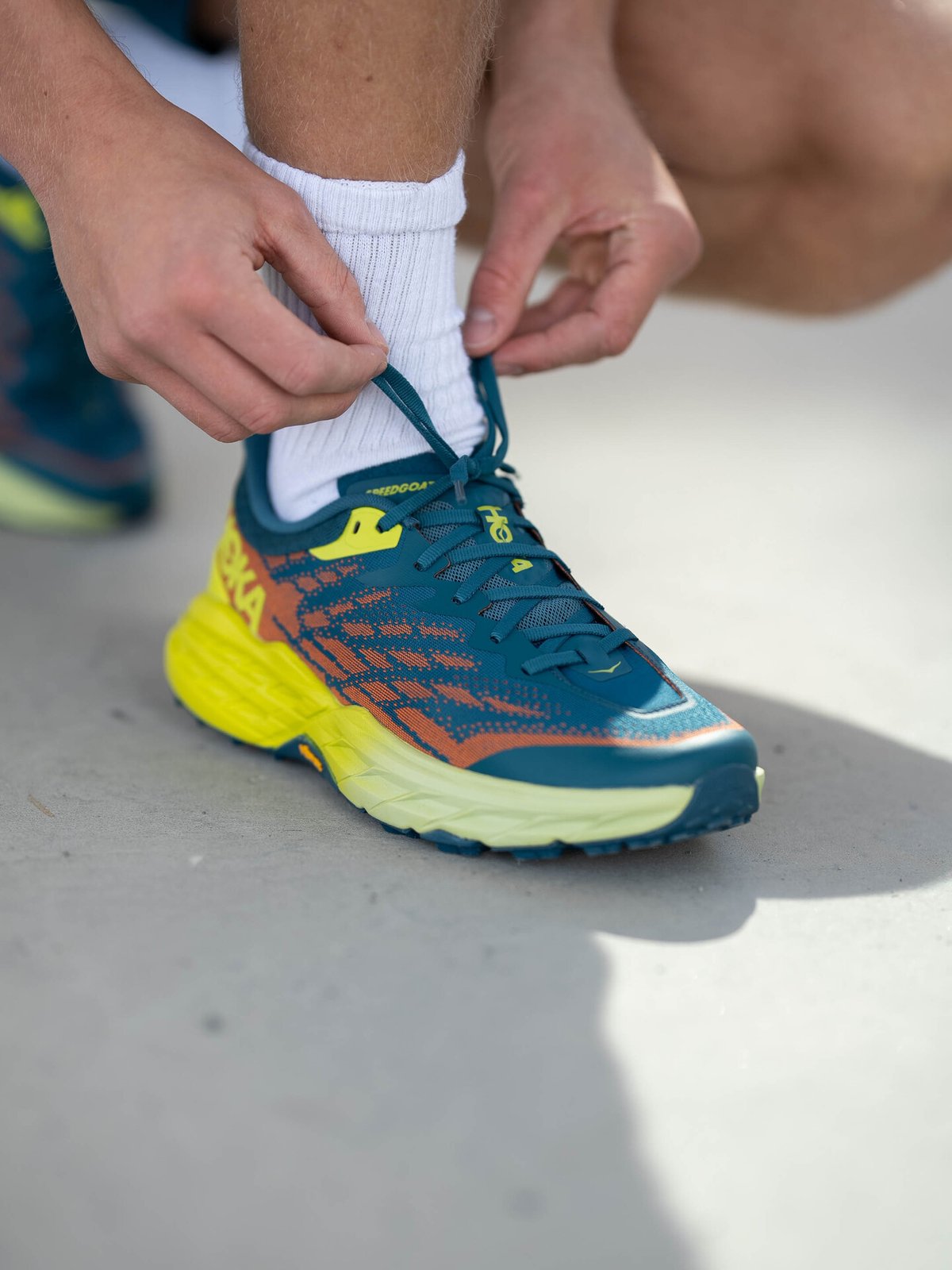 Hoka Speedgoat 5 Blue Coral / Evening Primrose