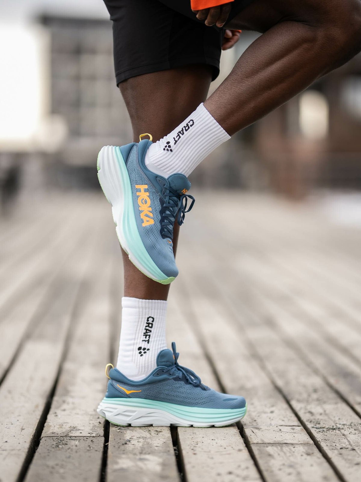 Hoka Bondi 8 Real Teal / Shadow