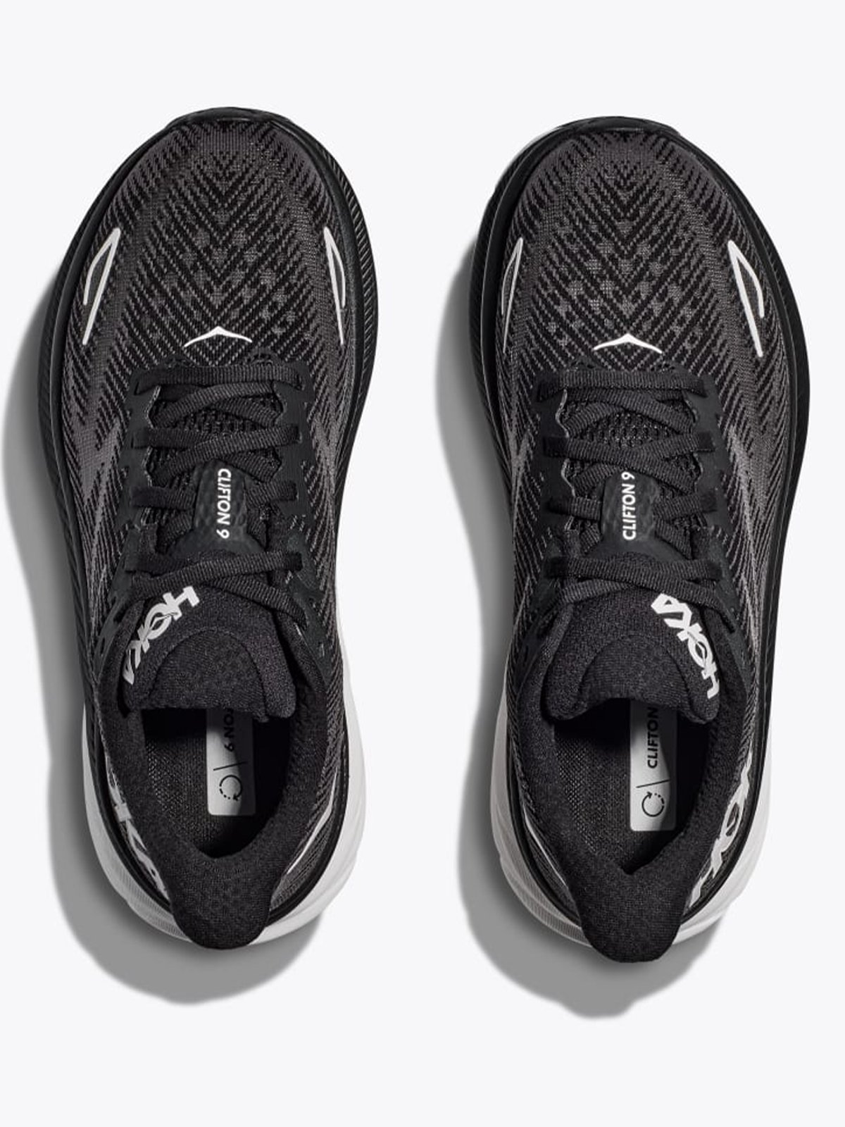 Hoka Clifton 9 Black / White