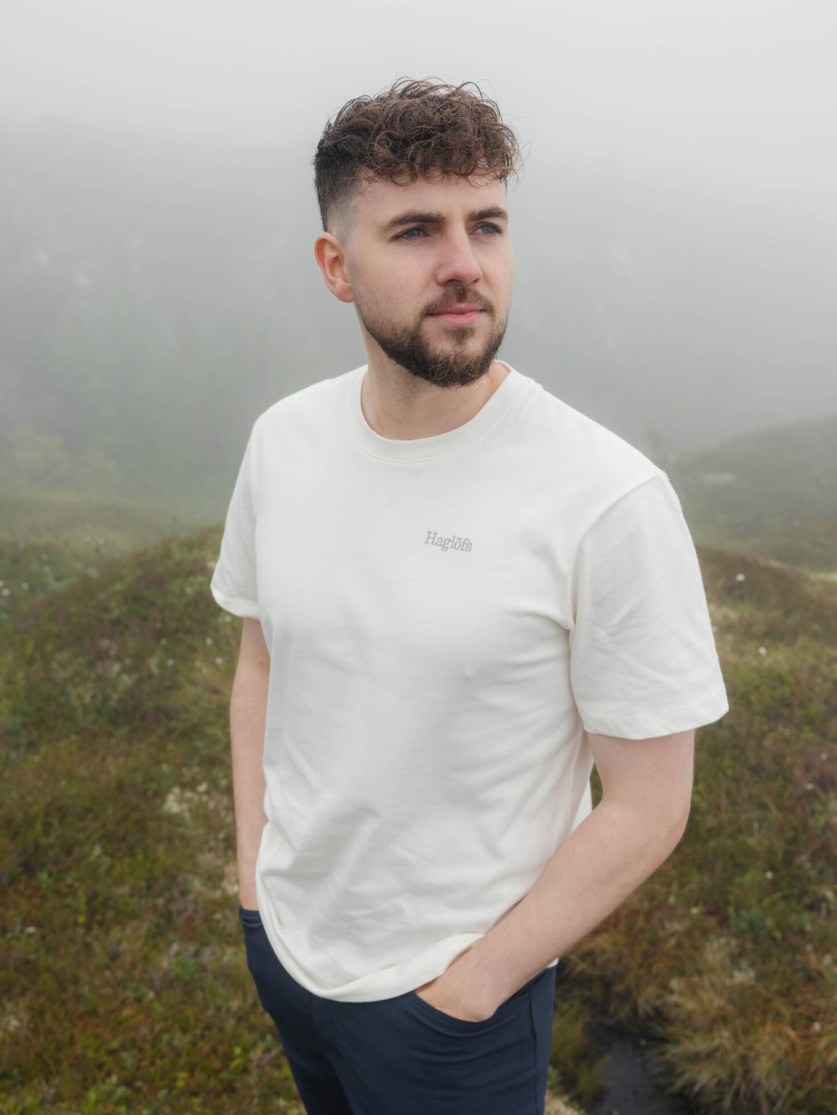 Haglöfs Haglöfs Tee Men Soft White