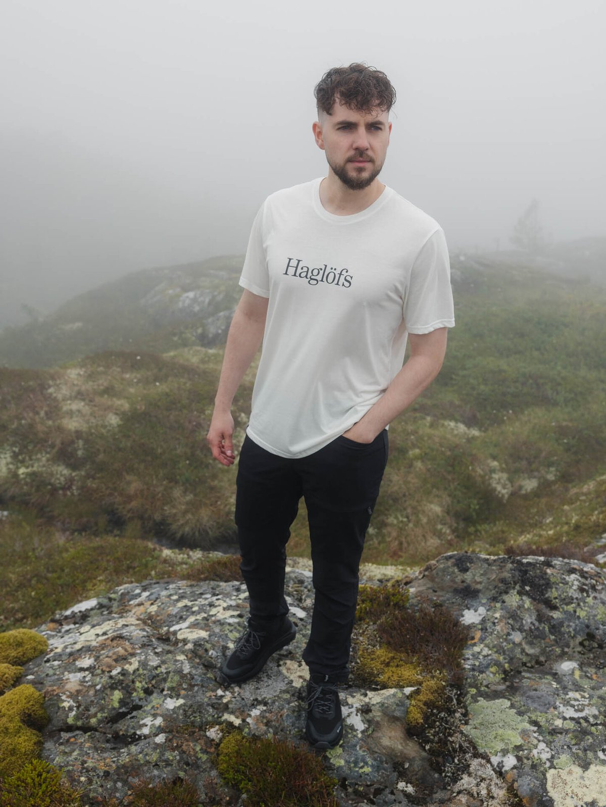 Haglöfs Outsiders Tee Men Soft White