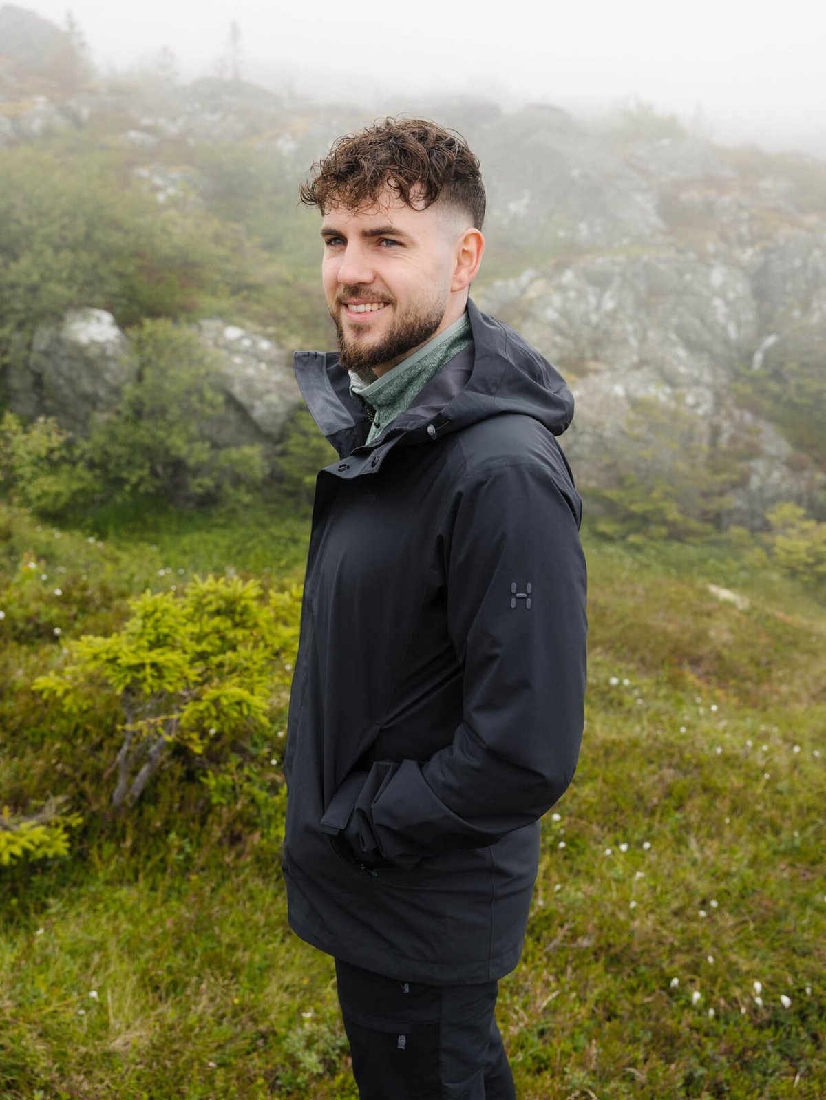 Haglöfs Breeze Proof Jacket Men True Black