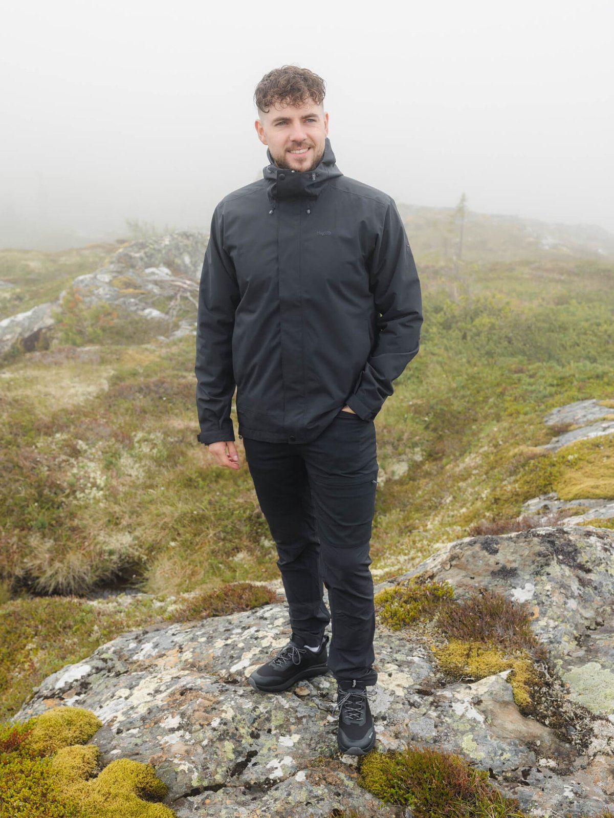 Haglöfs Breeze Proof Jacket Men True Black