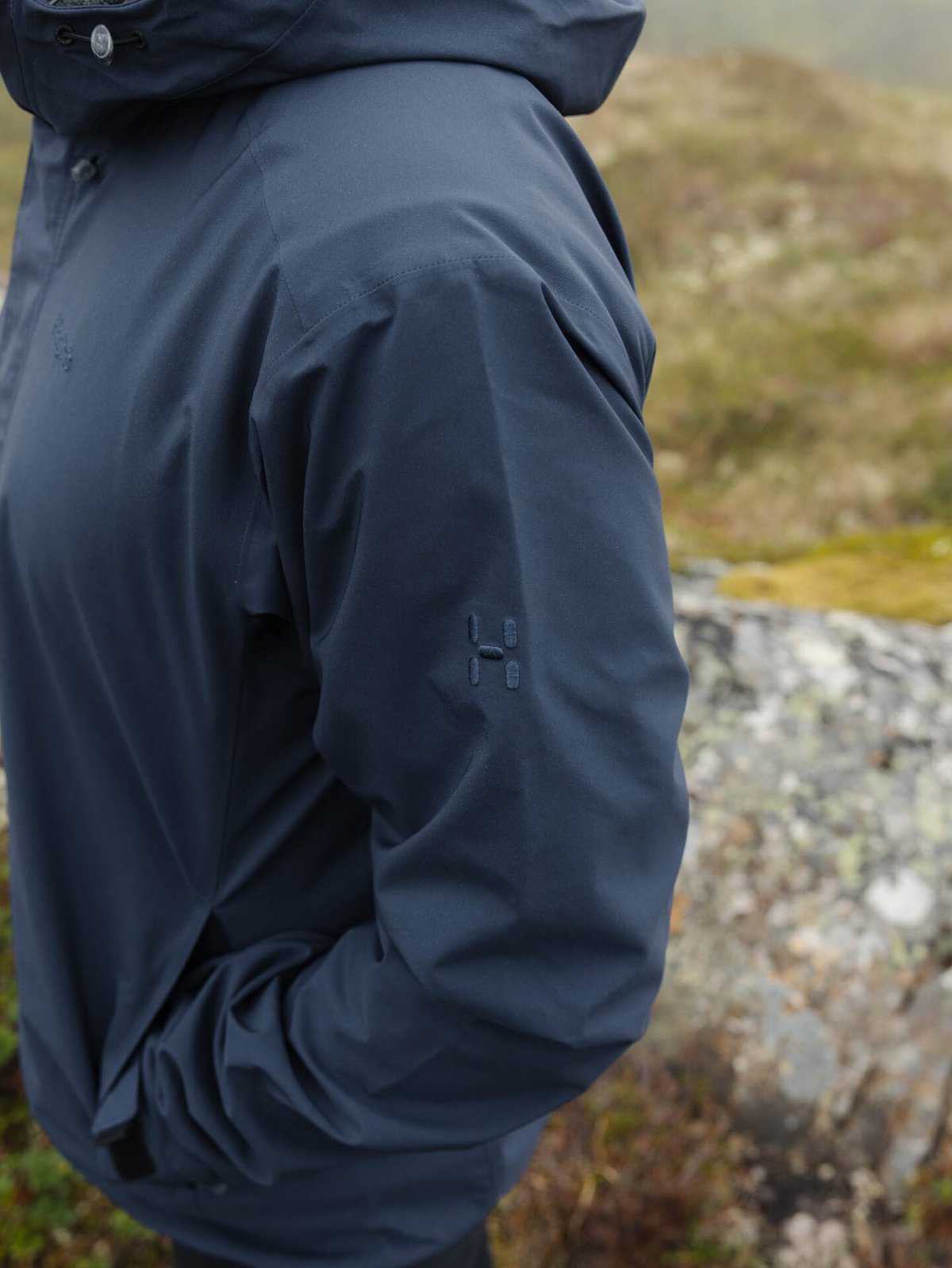 Haglöfs Breeze Proof Jacket Men Tarn Blue