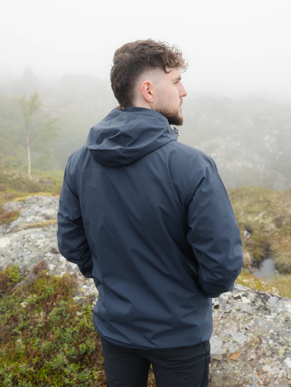 Haglöfs Breeze Proof Jacket Men Tarn Blue