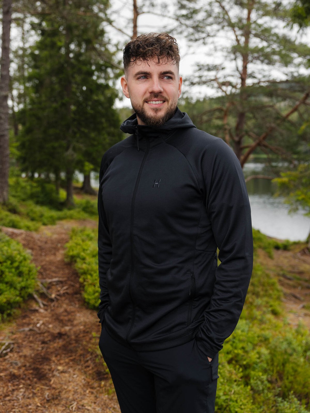 Haglöfs Korp Mid Hood Men Black