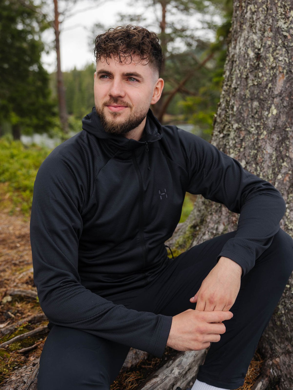 Haglöfs Korp Mid Hood Men Black