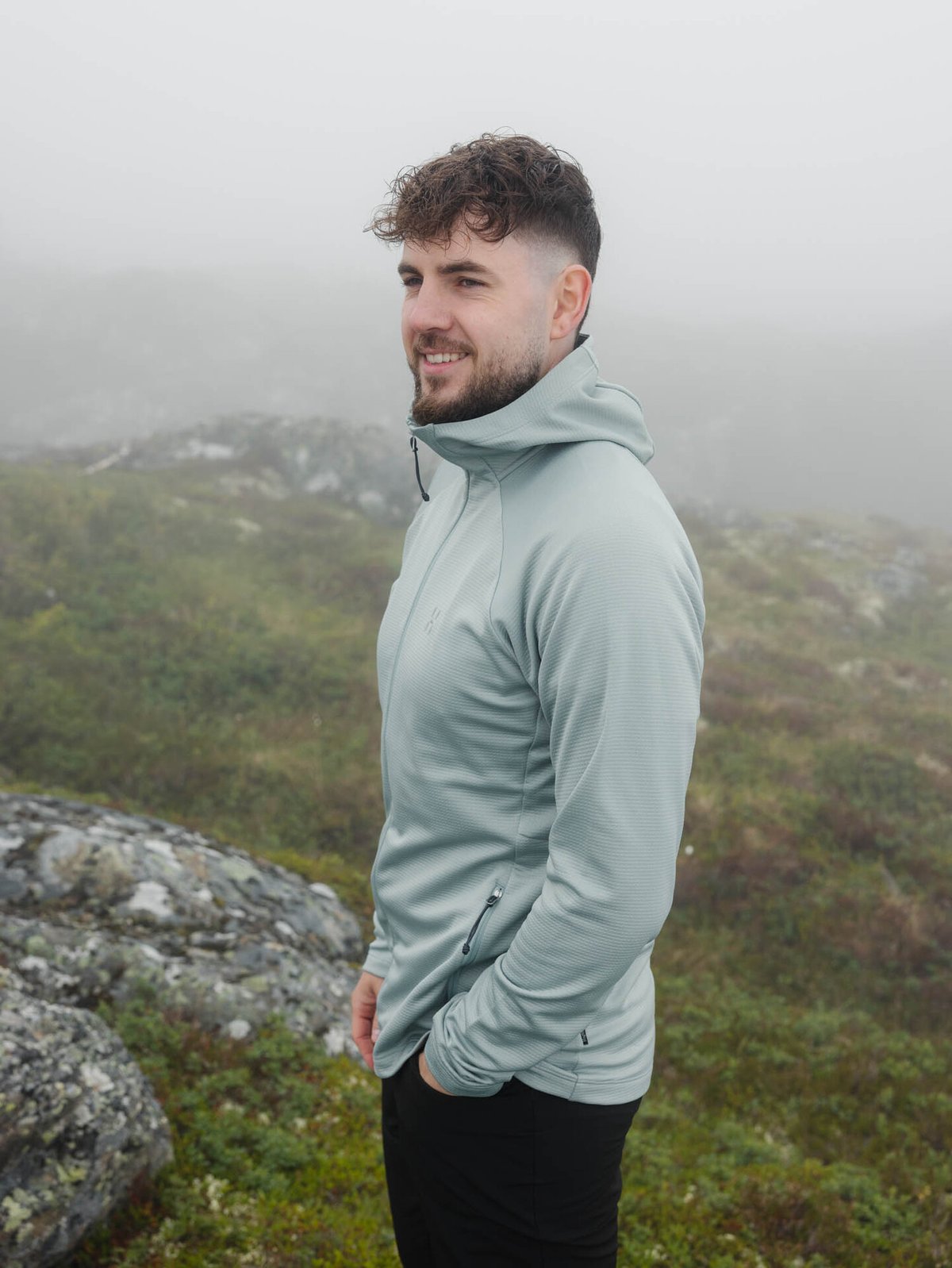 Haglöfs Korp Mid Hood Men Dew Green